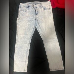 American Eagle Bleach Washed Jeans